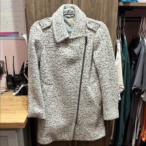 LOFT Women's Cream Teddy Jacket